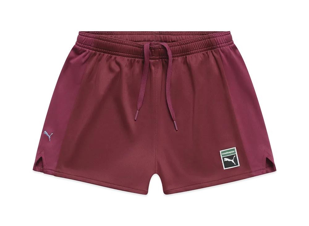Madhappy x PUMA Women's Track Short "Oxblood"