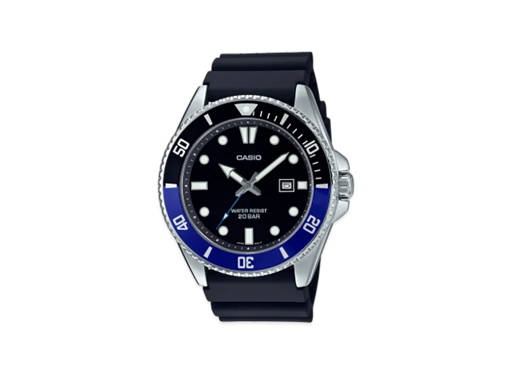 Casio Collection MDV-107-1A2JF "Black"
