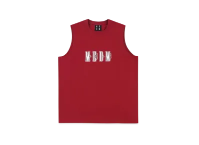 MR. ENJOY DA MONEY Thick Plate Printed Vest "Red"
