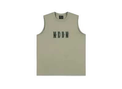 MR. ENJOY DA MONEY Thick Plate Printed Vest "Grey"