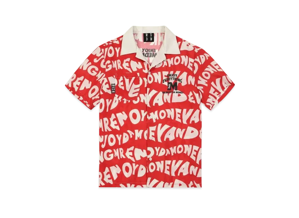 MR. ENJOY DA MONEY Mana Logo Shirt "Red"