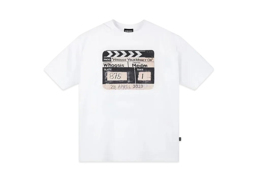 MR. ENJOY DA MONEY x WHOOSIS Record Board Tee "White"