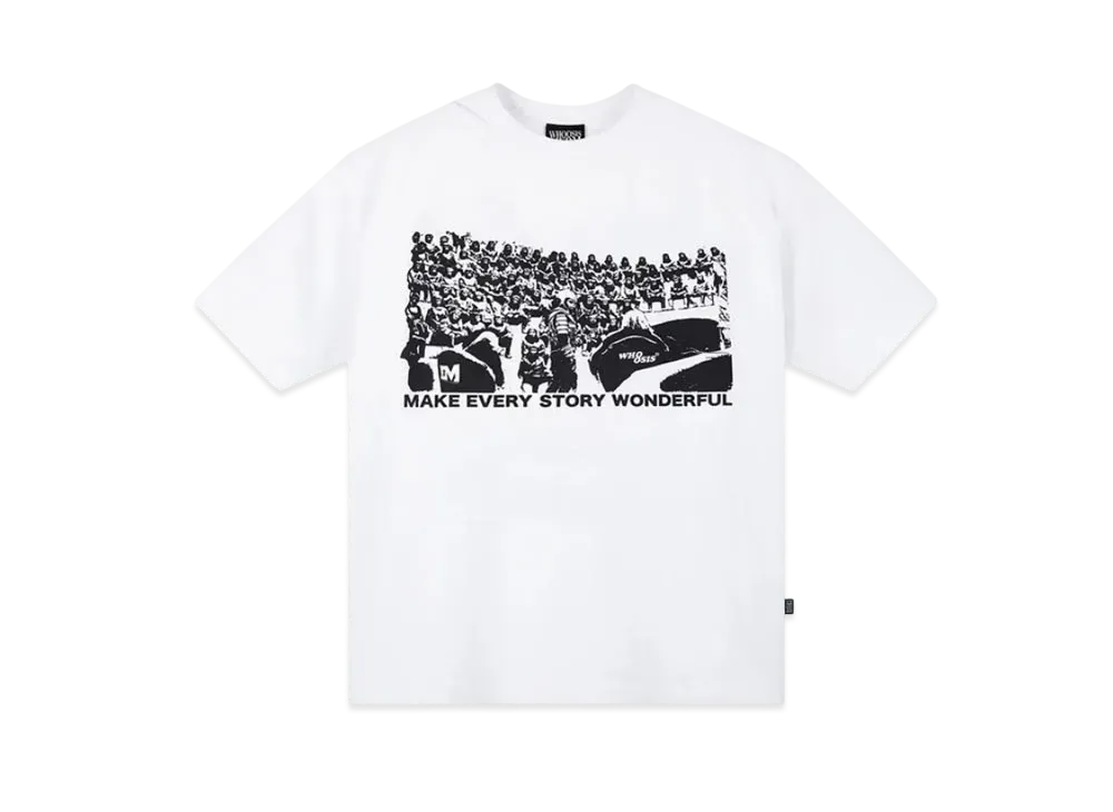 MR. ENJOY DA MONEY x WHOOSIS Alien Trial Tee "White"