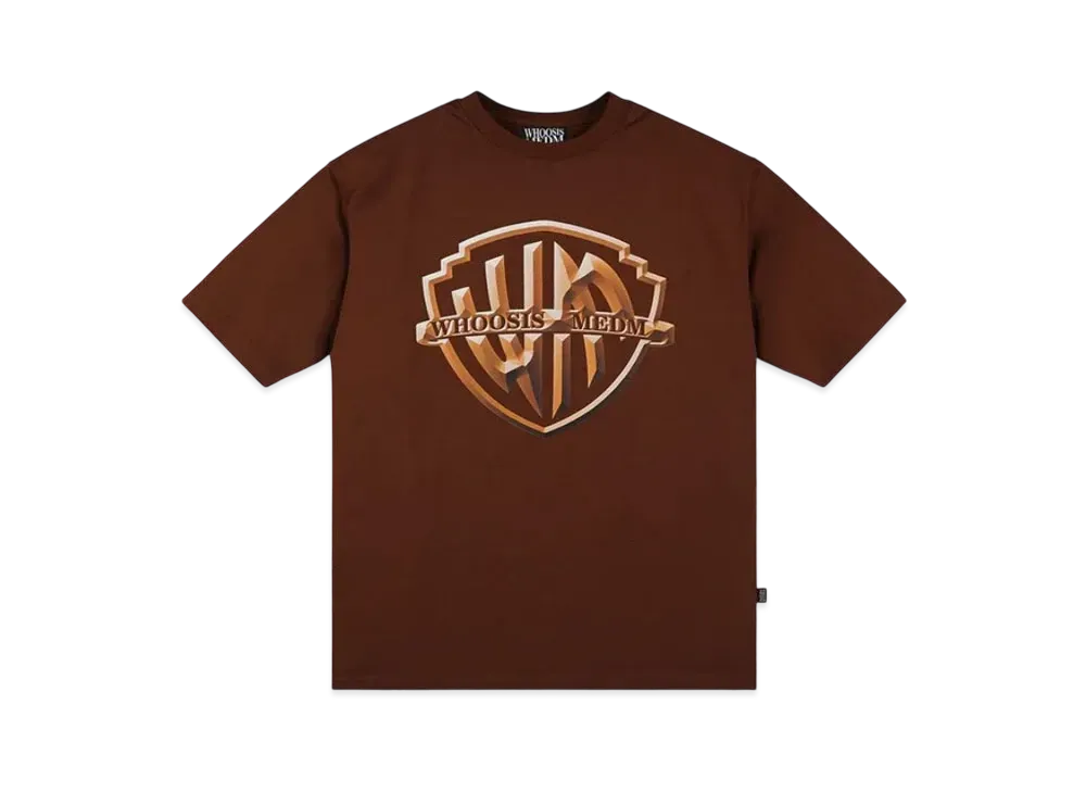 MR. ENJOY DA MONEY x WHOOSIS Basic Tee "Brown"