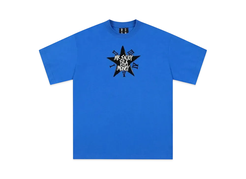 MR. ENJOY DA MONEY Five Anniversary Short Sleeve "Blue"