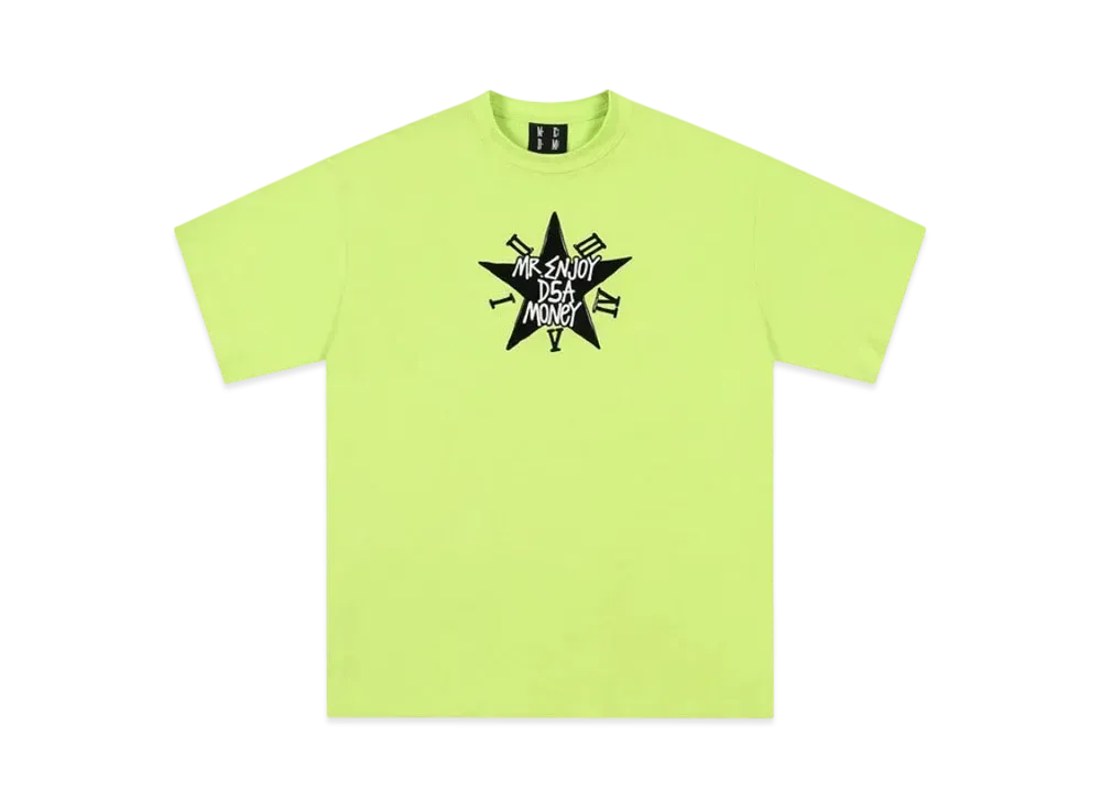 MR. ENJOY DA MONEY Five Anniversary Short Sleeve "Light Green"