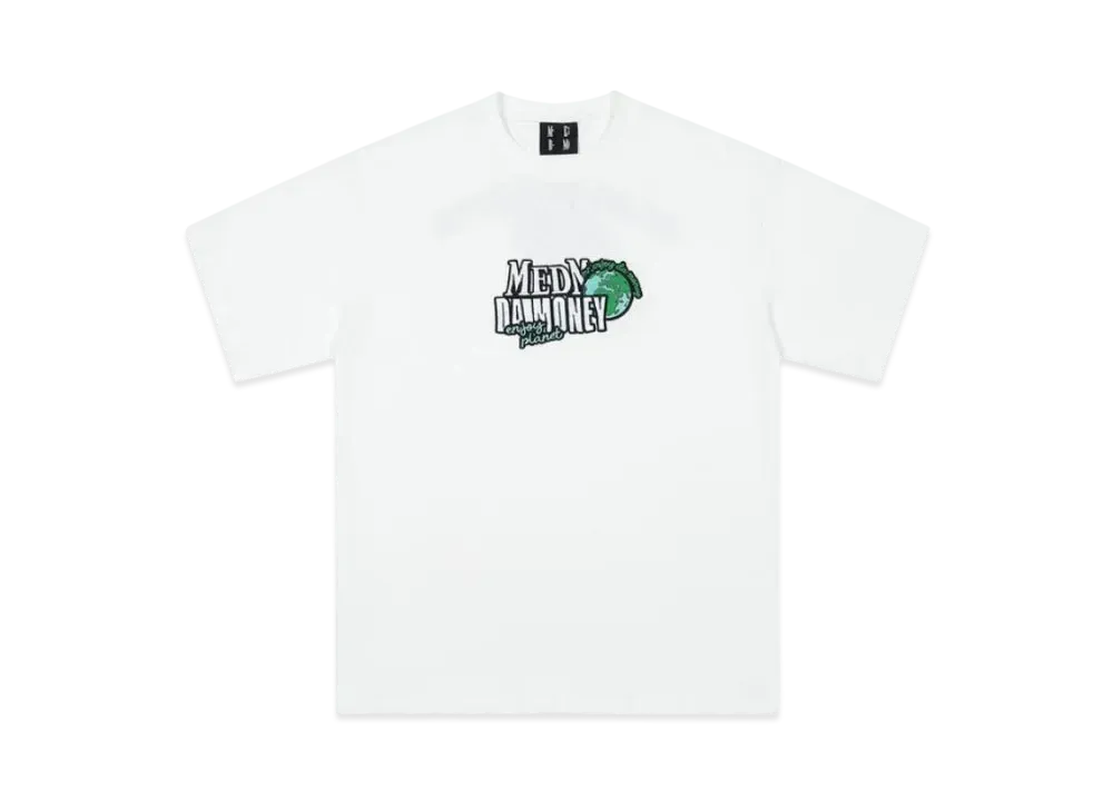 MR. ENJOY DA MONEY Small World Short Sleeve "White"