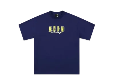 MR. ENJOY DA MONEY Four Character Logo Basic Short Sleeves "Navy"
