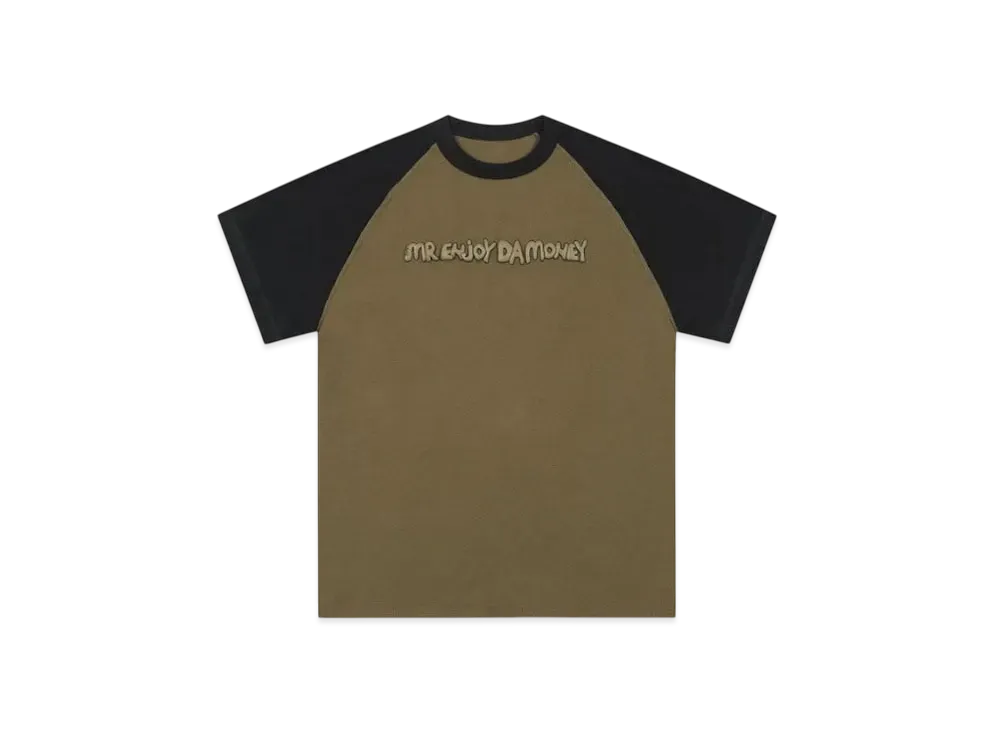MR. ENJOY DA MONEY Color inserted Shoulder Sleeves "Khaki"