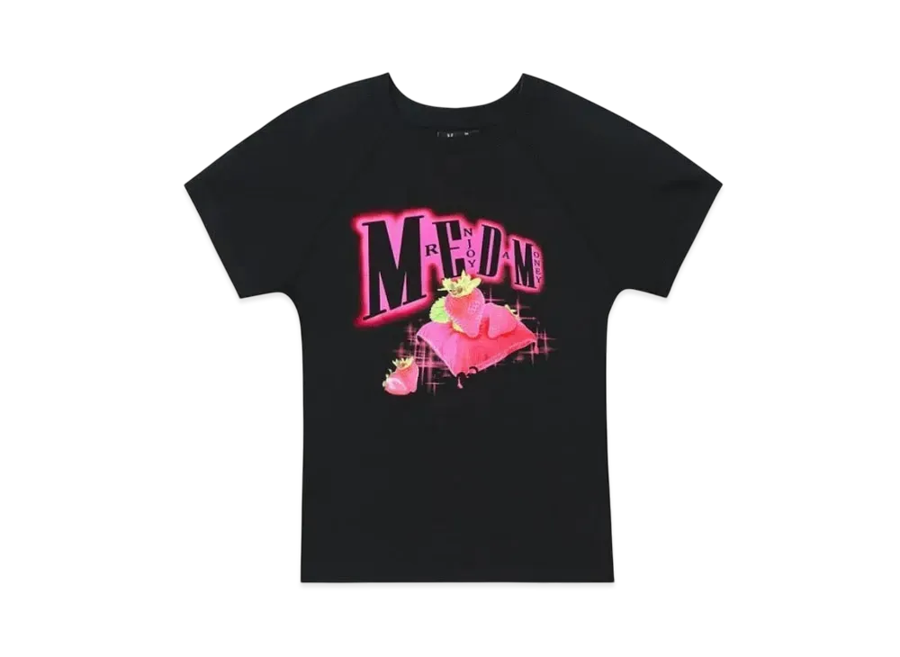 MR. ENJOY DA MONEY Women's Fruit Series Short Sleeves "Black"