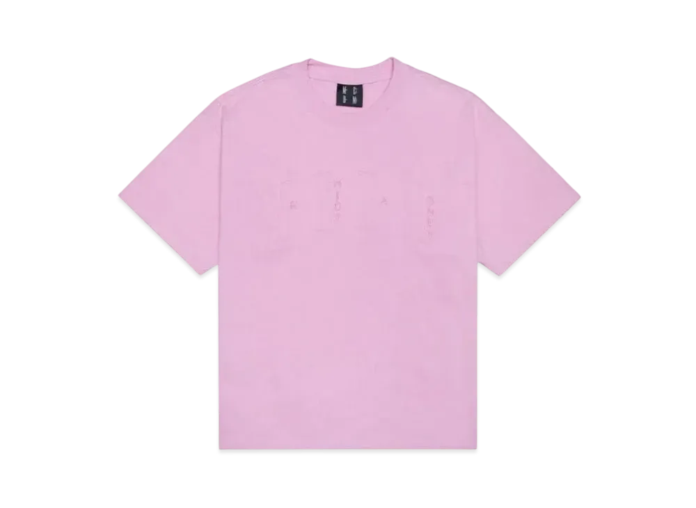 MR. ENJOY DA MONEY Sponge Fills Over Convex Short Sleeves "Pink"