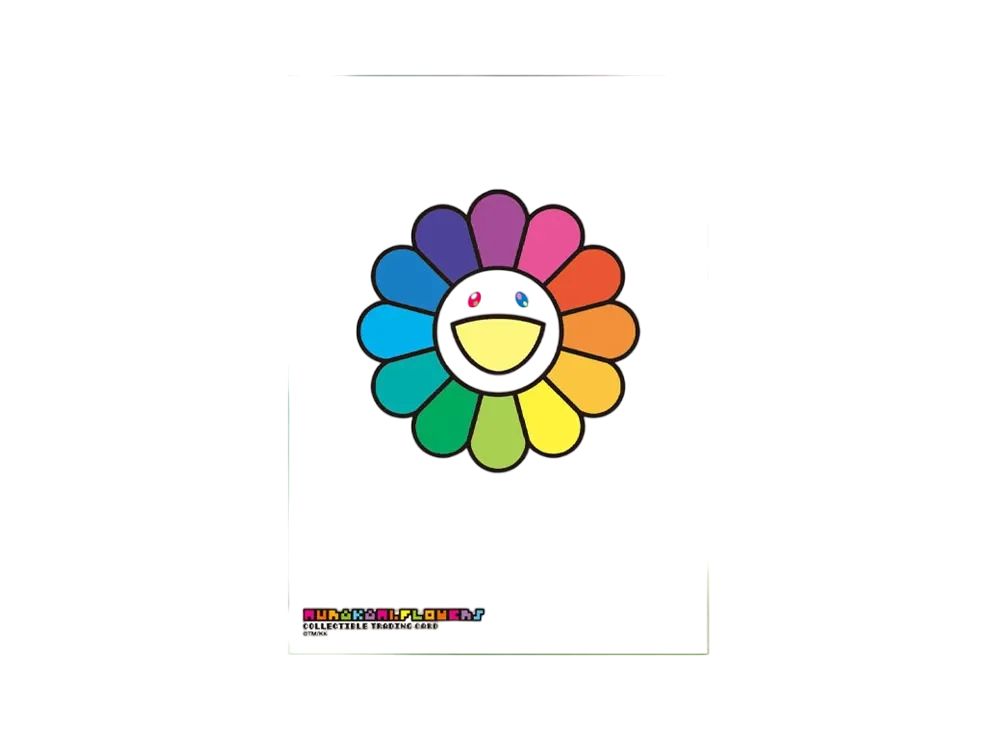 Murakami.Flowers M.F trading card sleeve (flower)