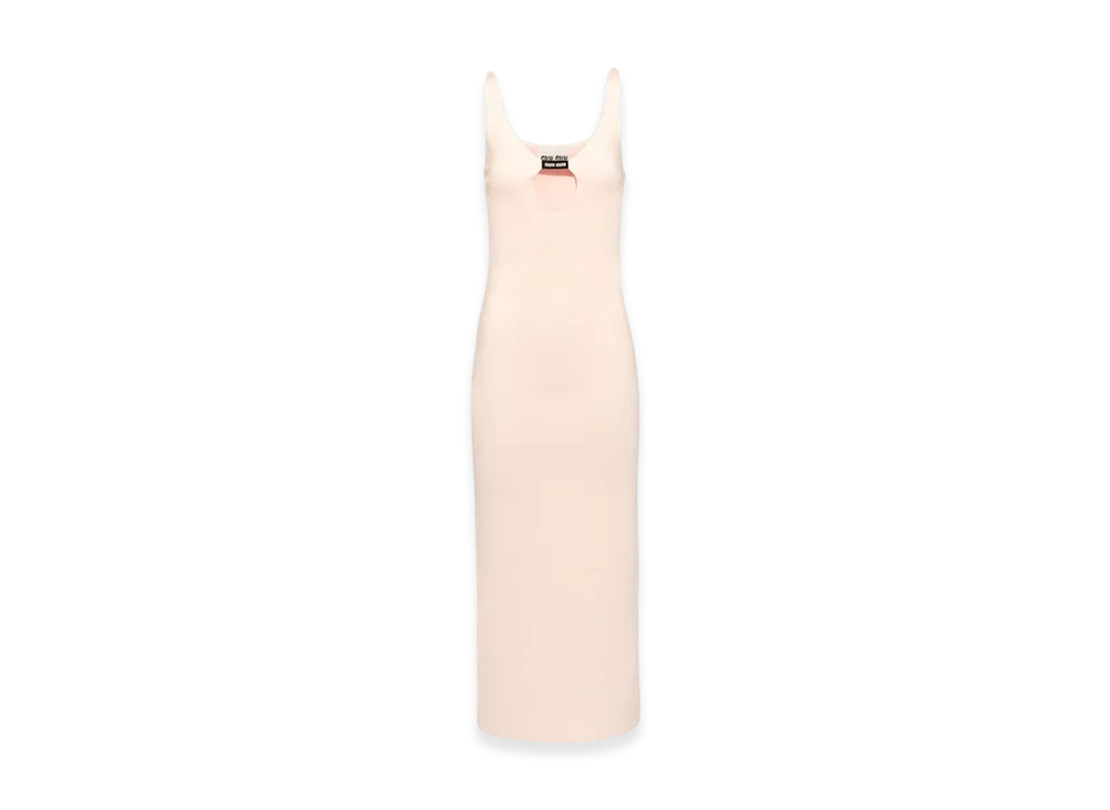 MIU MIU Women's Stretch Jersey Dress "Quartz"