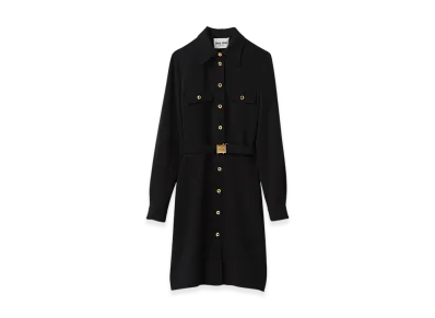 MIU MIU Women's Cady Dress "Black"