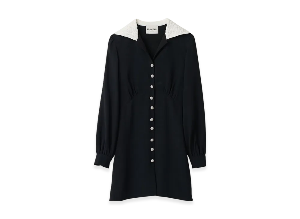 MIU MIU Women's Sable Dress "Black"