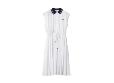 MIUMIU Poplin Dress "White"