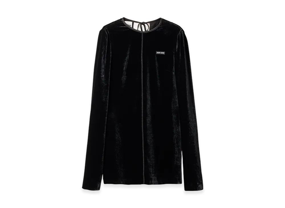 MIU MIU Women's Velvet Dress "Black"