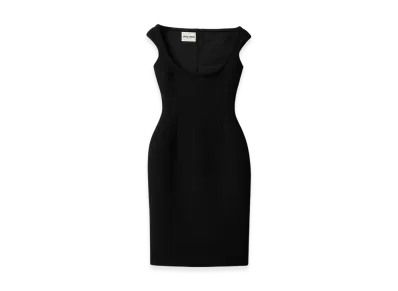 MIU MIU Women's Natte Dress "Black"