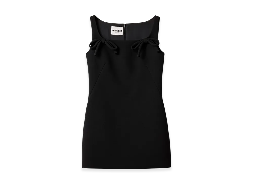 MIU MIU Women's Natte Dress "Black"