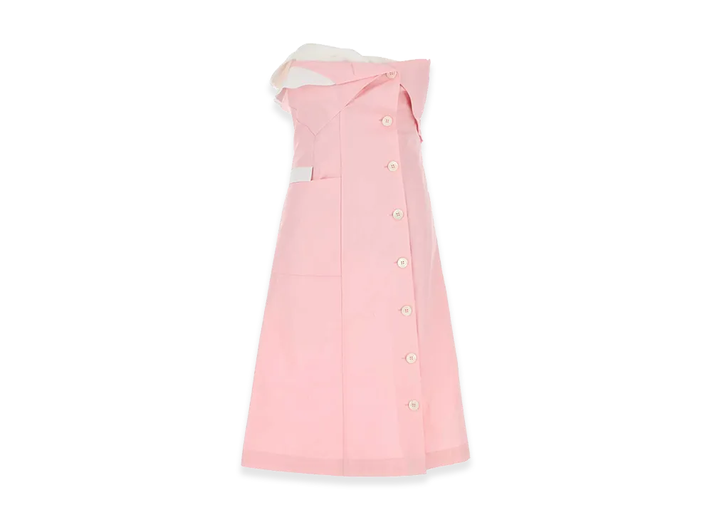 MIU MIU Women's Poplin Dress "Pink"