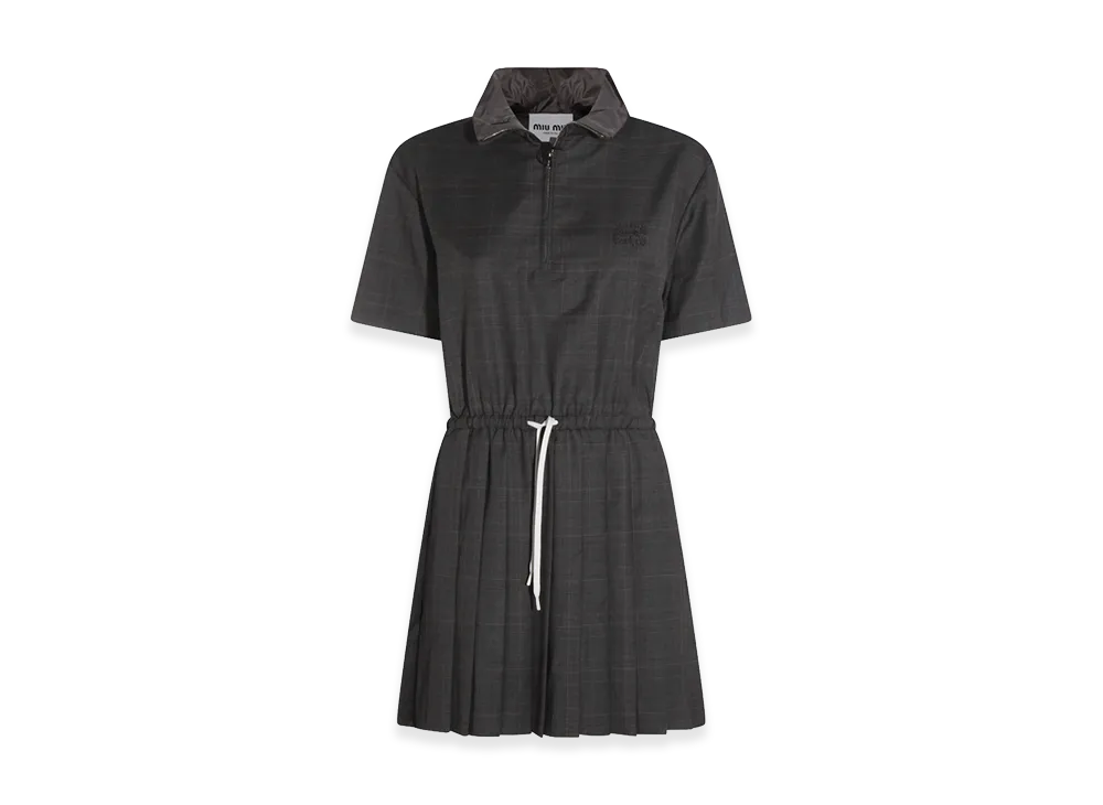 MIU MIU Women's Dresses "Dark Gray"