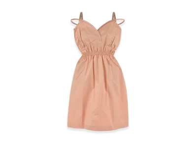 MIU MIU Women's Salmon Satin Dress "Pink"