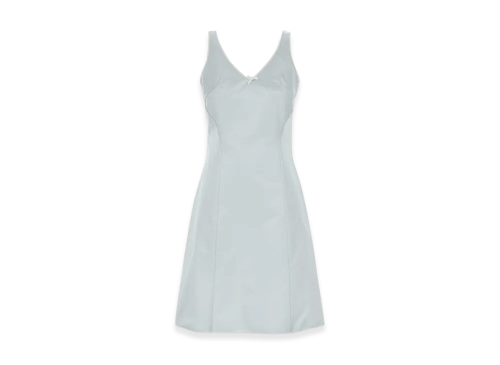MIU MIU Women's Satin Dress "Light Blue"