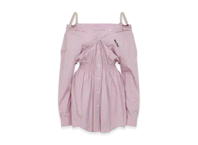 MIU MIU Women's Chemisier Dress "Rose"
