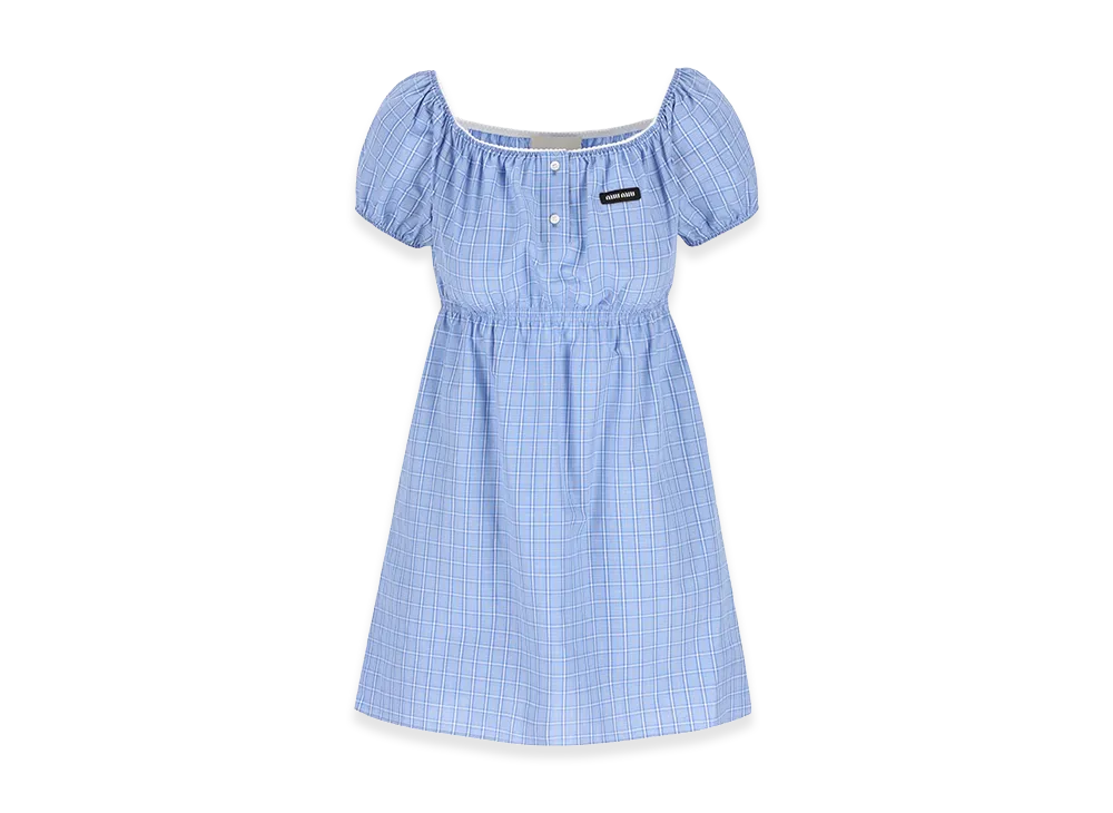 MIU MIU Women's Dresses "Light Blue"