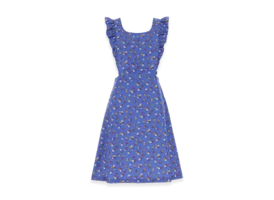 MIU MIU Women's Poplin Dress "Blue"