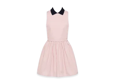MIU MIU Women's Poplin Mini Dress "Pastel Pink"