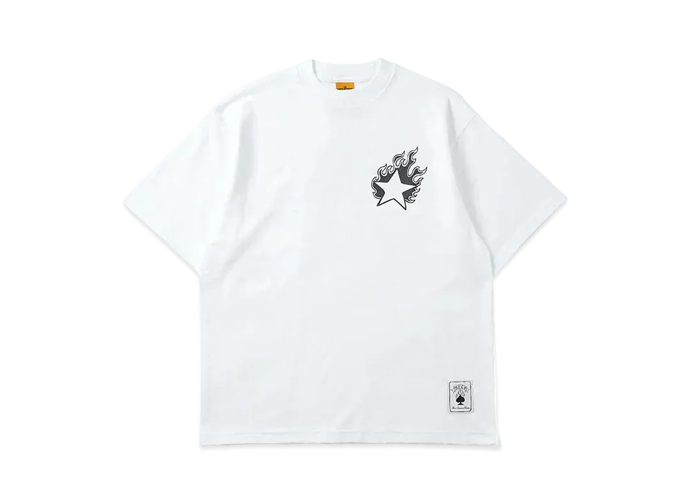 MFC STORE x CONVERSE TOKYO Original Star Flame S/S Tee "White"