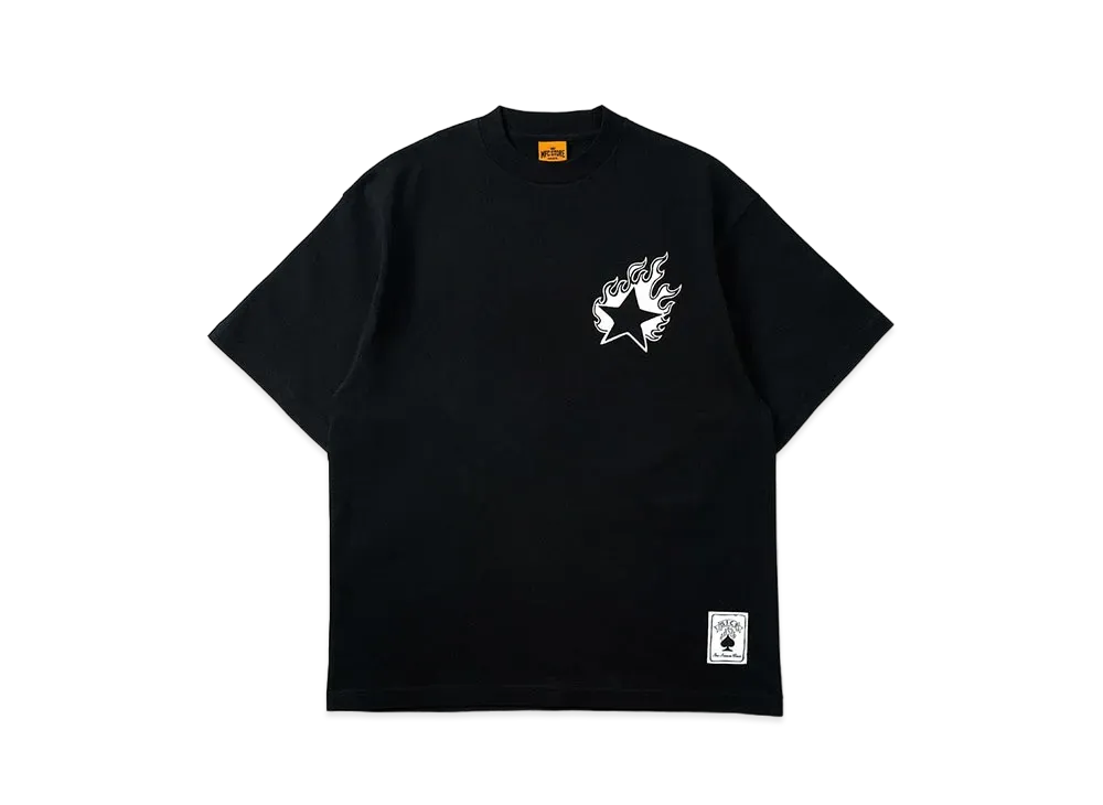 MFC STORE x CONVERSE TOKYO Original Star Flame S/S Tee "Black"