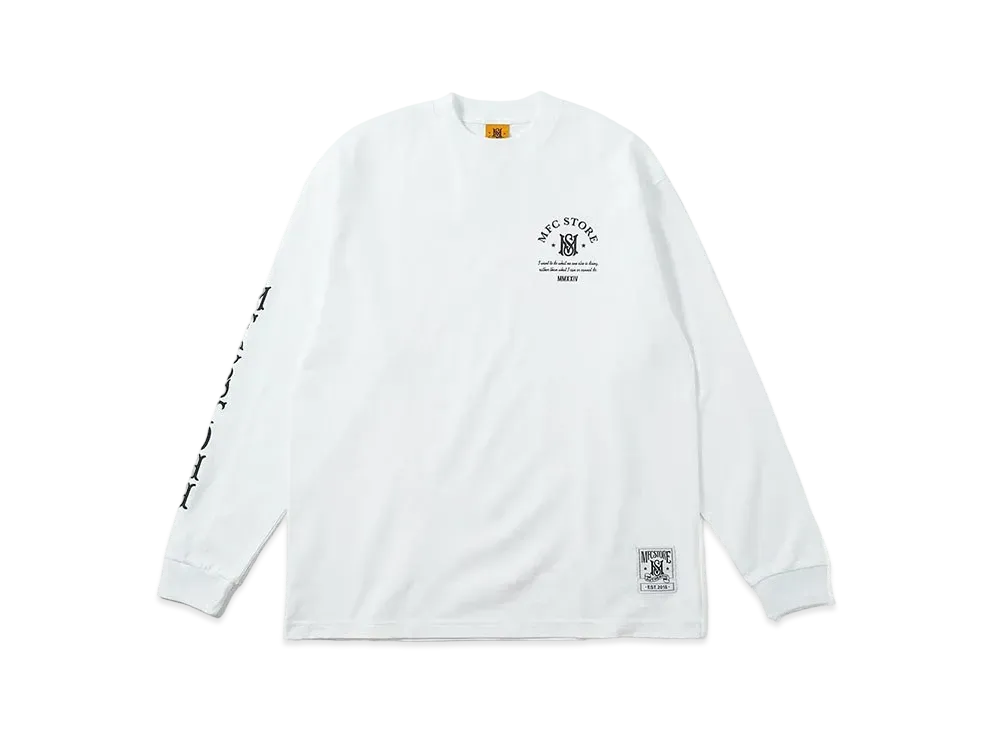 MFC STORE Original MS Logo Mmxxiv L/S Tee "White"
