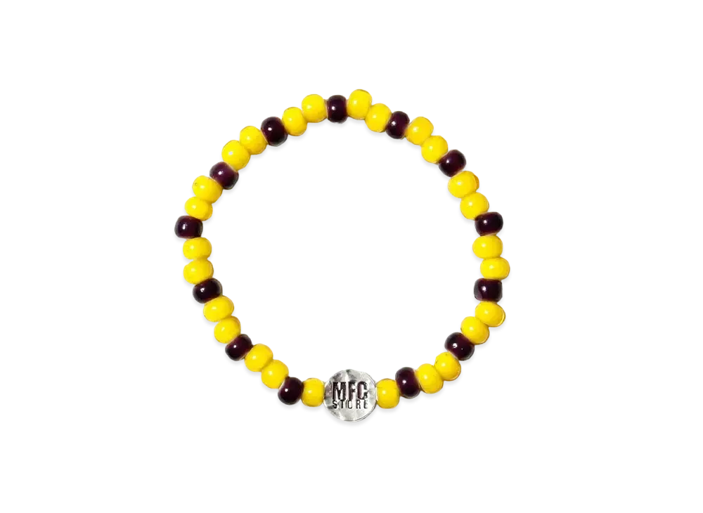 MFC STORE x GARNI Beads Anklet No.1 "Yellow/Purple"