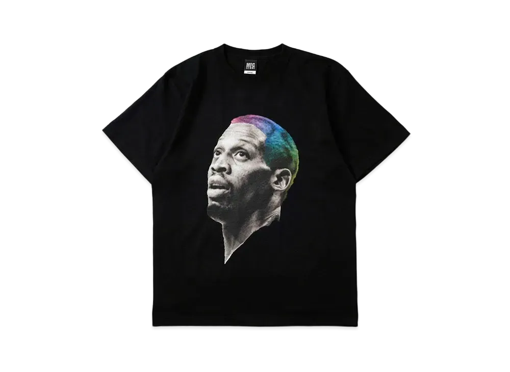 MFC STORE x DENNIS RODMAN x Victory DNA "Dennis Rodman" Tee "Black/Multi"