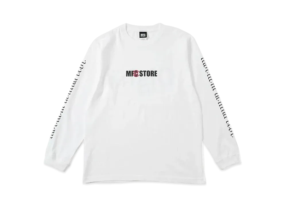 MFC STORE x CLOT Side Logo L/S Tee "White"