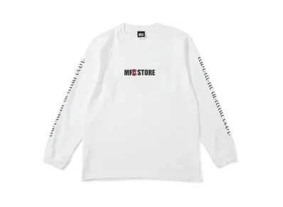 MFC STORE x CLOT Side Logo L/S Tee "White"