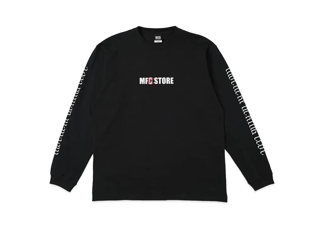 MFC STORE x CLOT Side Logo L/S Tee "Black"