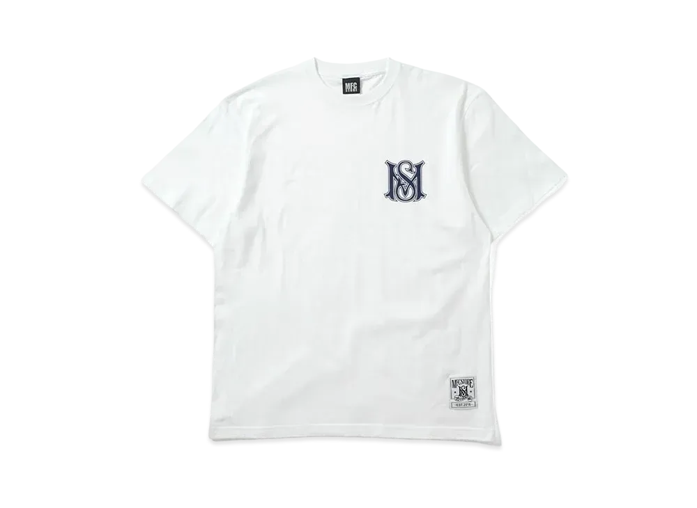 MFC STORE Traditional MS Logo 5th Anniversary S/S Tee "White"
