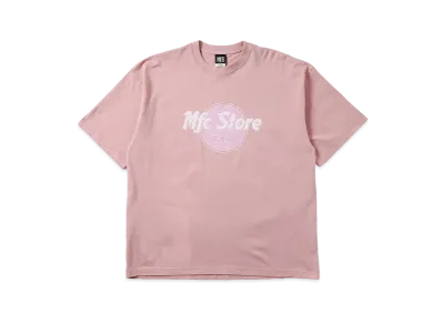 MFC STORE Rock Logo Big Silhouette Tee "Smoke Pink"