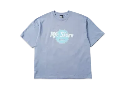 MFC STORE Rock Logo Big Silhouette Tee "Washed Denim"