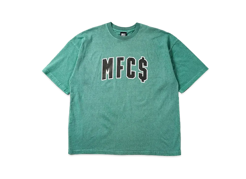 MFC STORE MFC$ Arch Logo Pigment Big Silhouette Tee "Kelly Green"