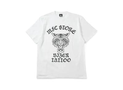 MFC STORE x 彫師美漸-Bizen Tiger T-Shirt "White"