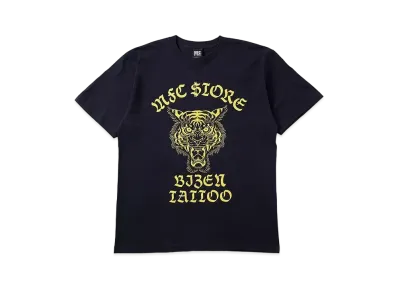 MFC STORE x 彫師美漸-Bizen Tiger T-Shirt "Navy"