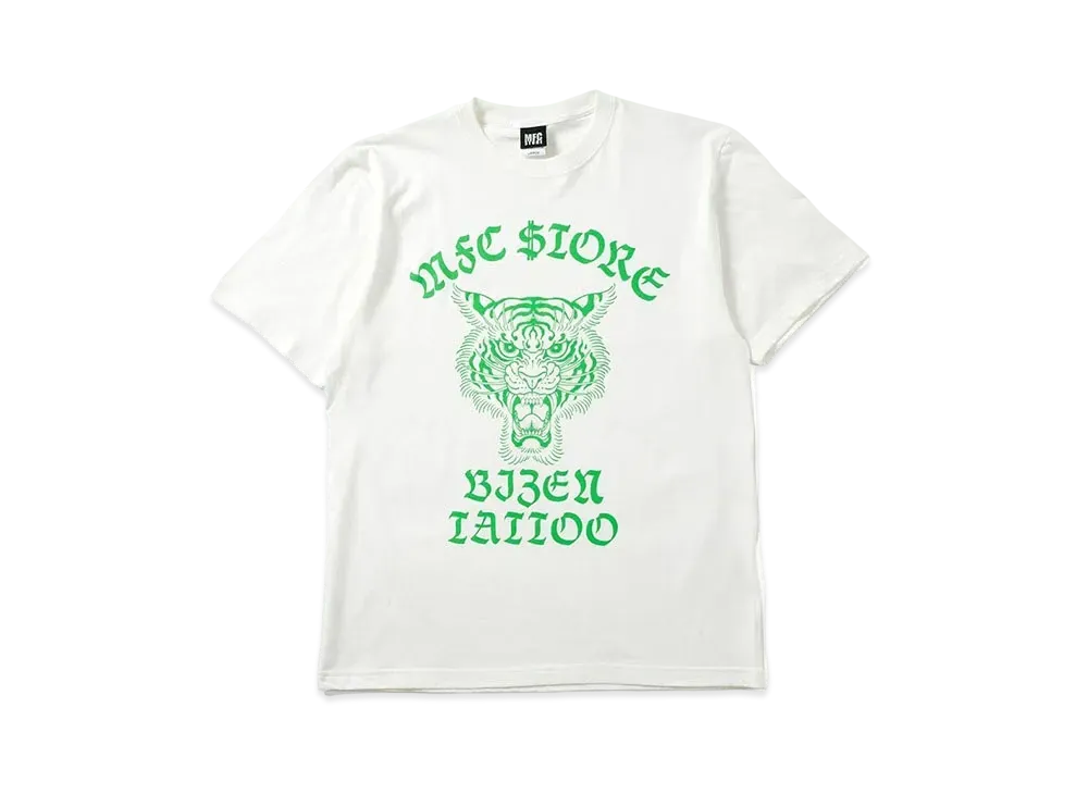 MFC STORE x 彫師美漸-Bizen Tiger T-Shirt "Vanilla"