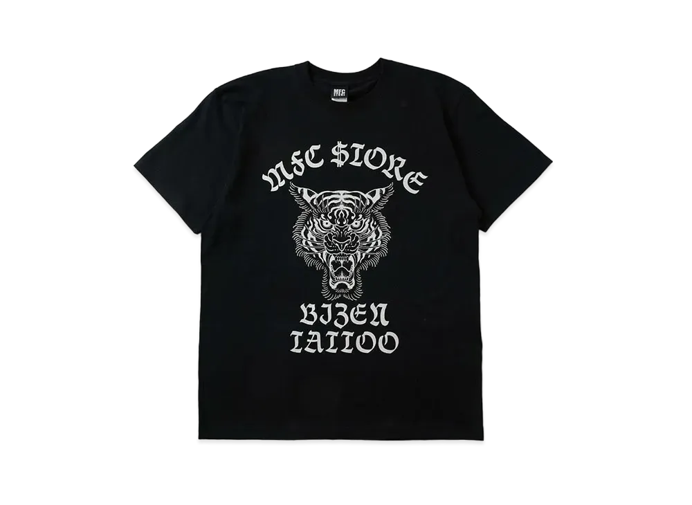 MFC STORE x 彫師美漸-Bizen Tiger T-Shirt "Black"