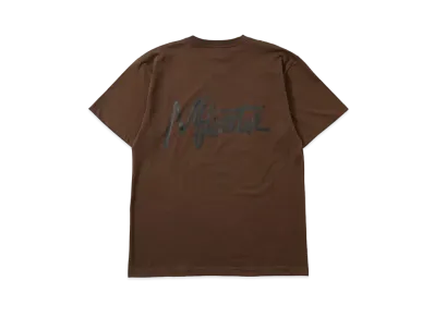 MFC STORE Script Logo T-Shirt "Dark Brown"