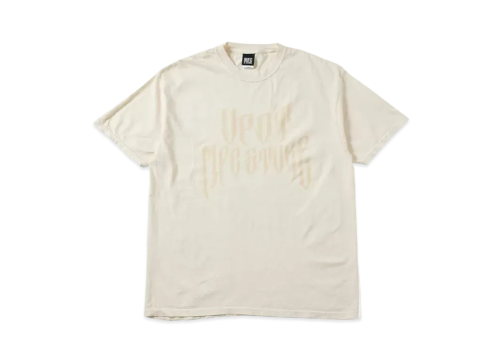 MFC STORE x UPD'T Pigment Tee "Ivory"