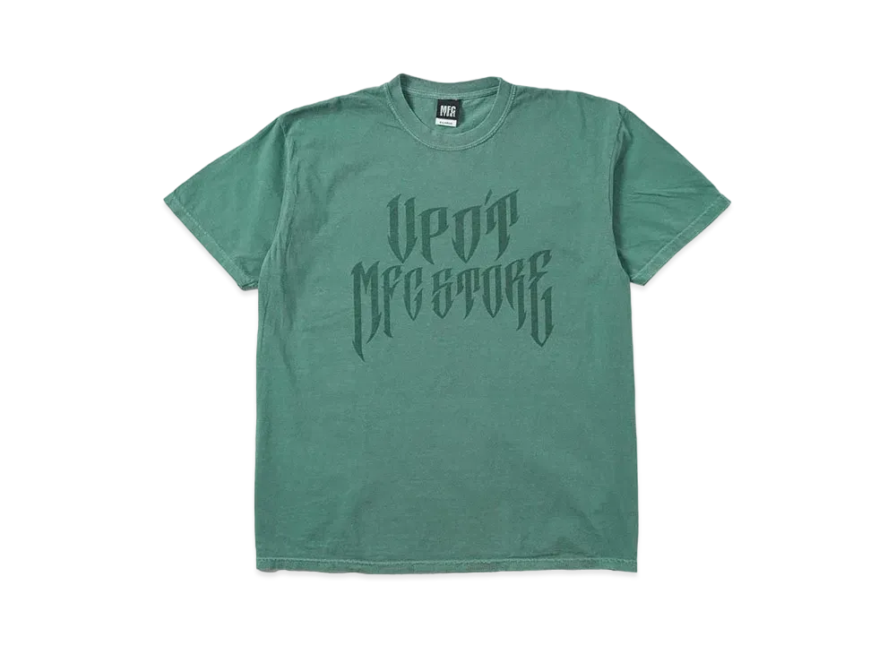MFC STORE x UPD'T Pigment Tee "Light Green"